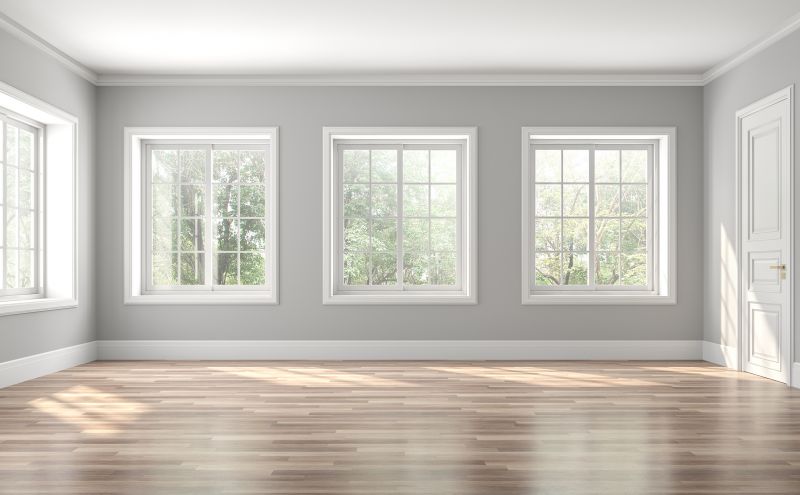 Windows with Decorative Frames